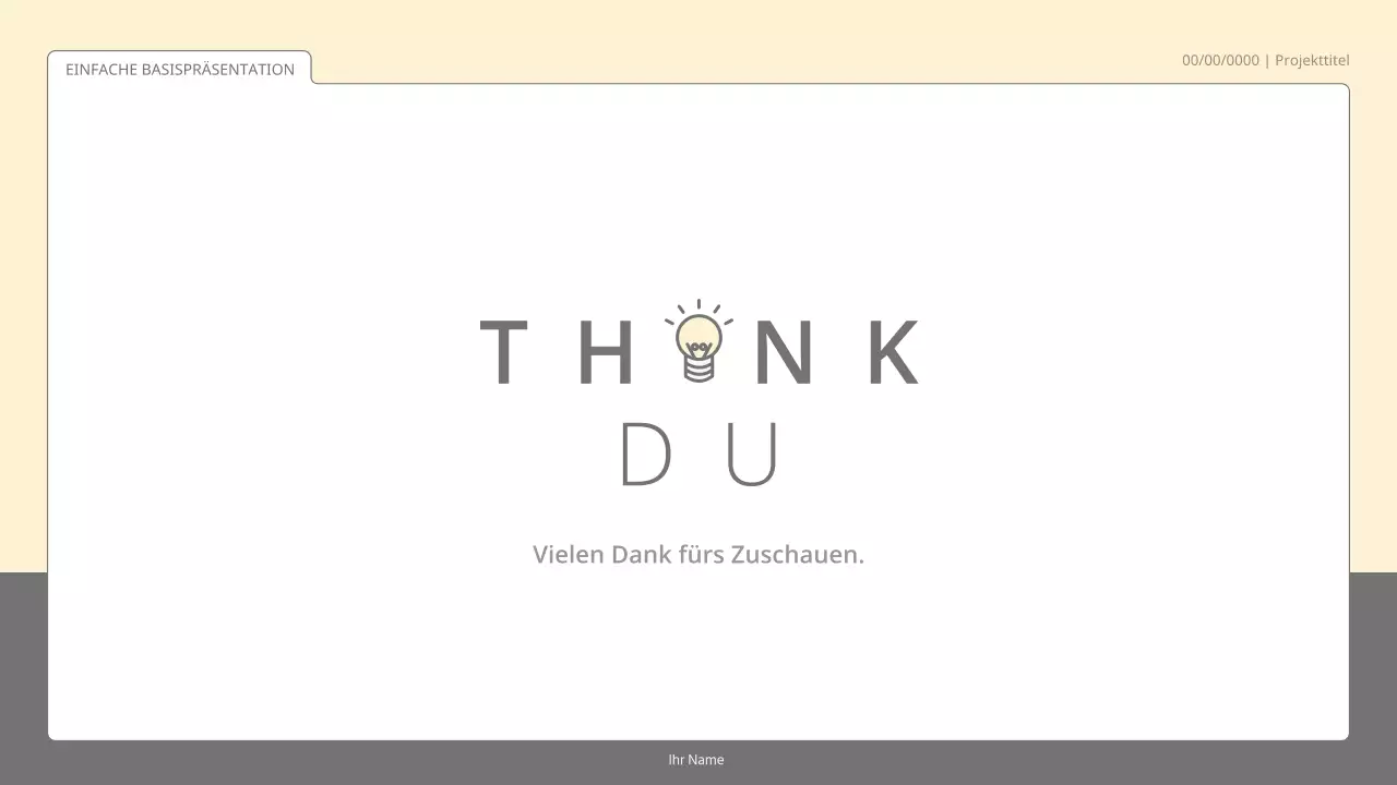 Einfaches, einfaches Präsentationskit in Pastellfarben und Weiß