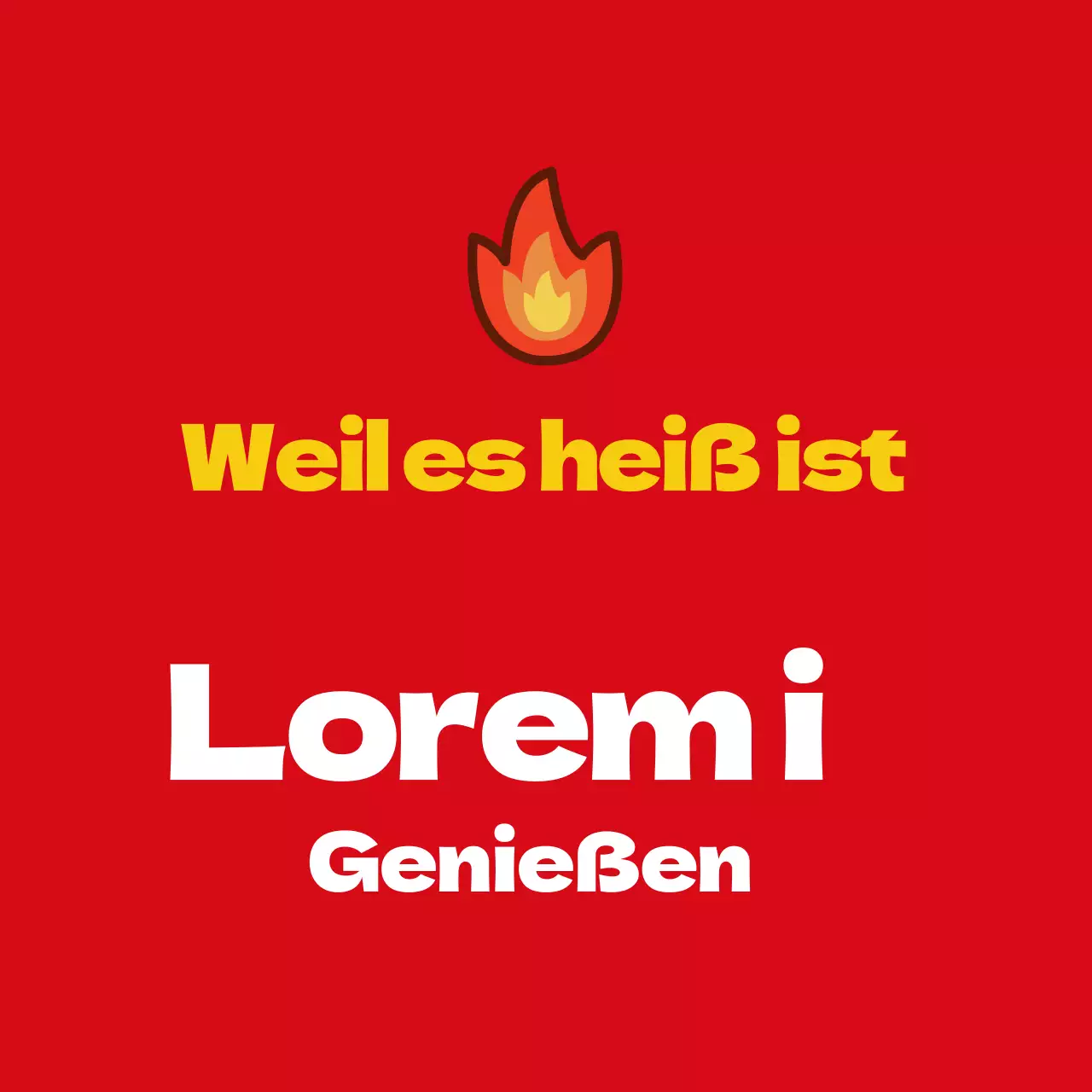 44444_Burn Caution Aufkleber