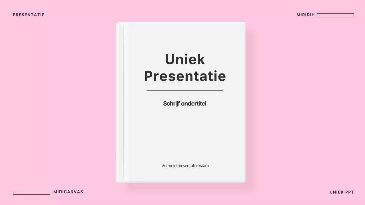 Unieke presentaties