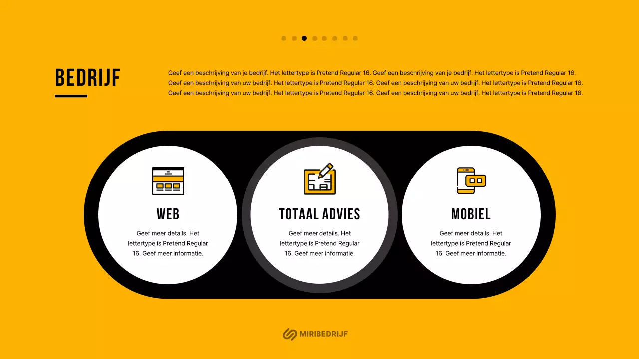 Eenvoudig ondernemingsplan voor het nieuwe jaar in wit en oranje