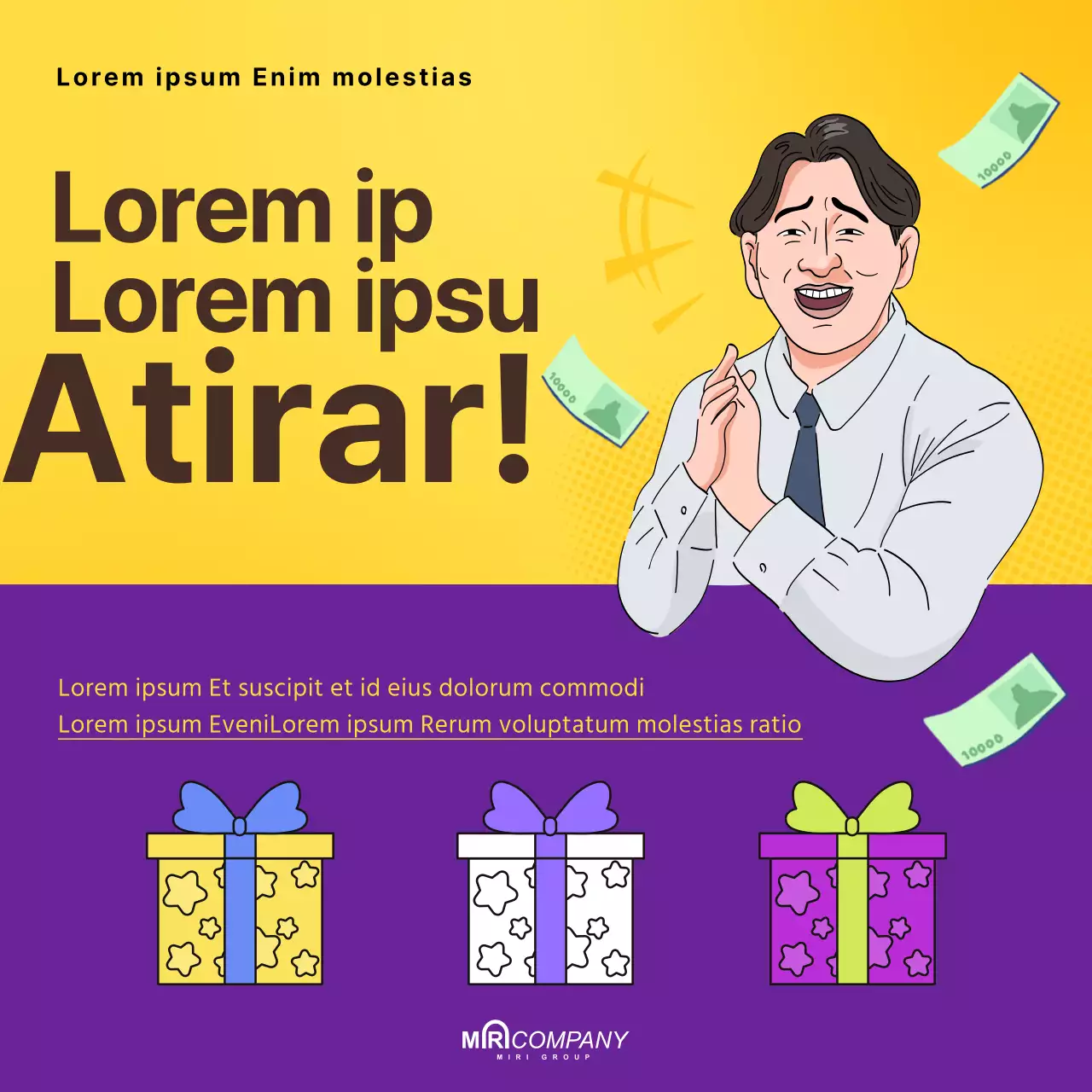 Uma oferta de bónus especial para o Dia do Trabalhador com um conceito de ilustração de banda desenhada encantador