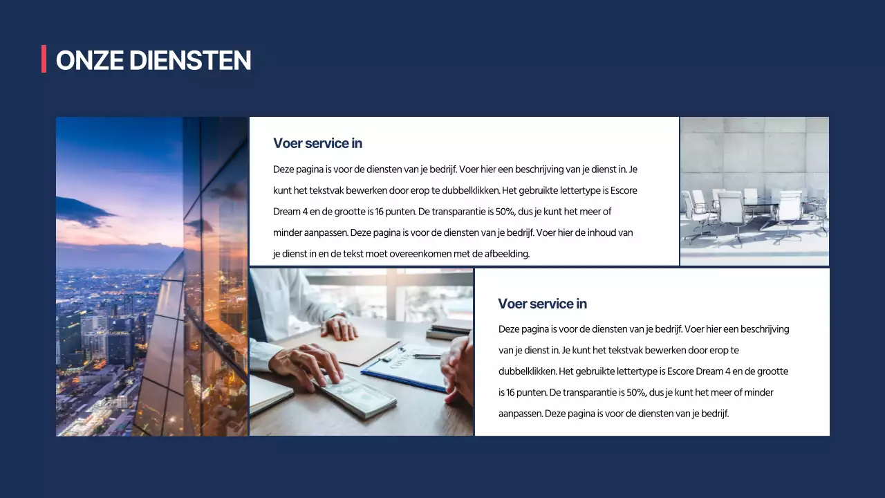 Zakelijke presentaties