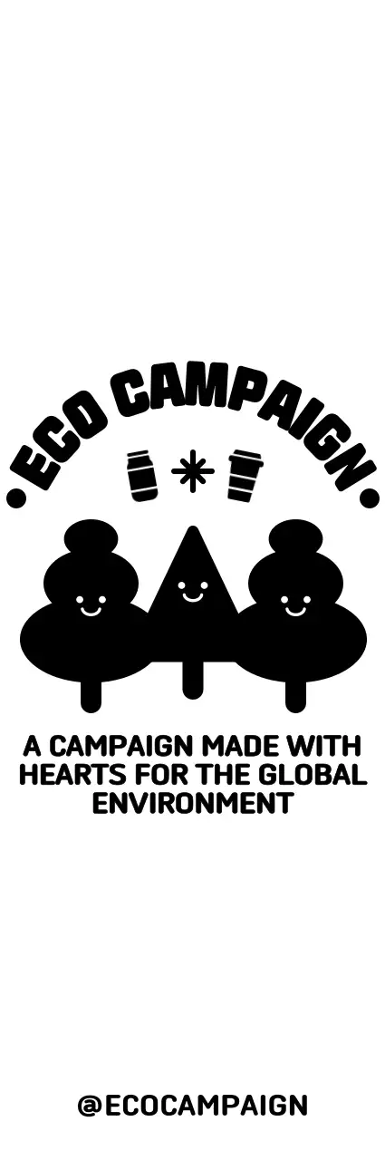 Estilo de combinação de texto e personagem de madeira para promover campanhas ecológicas