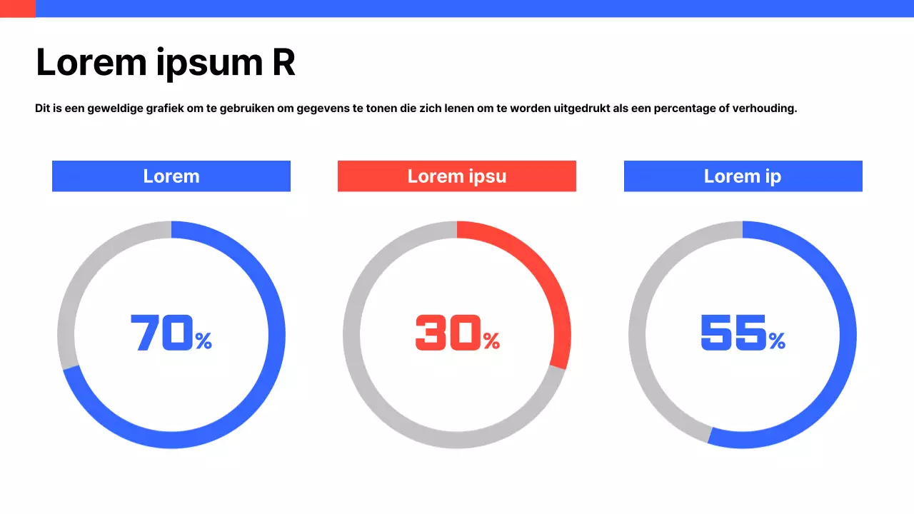 Een eenvoudige witte en blauwe scorekaart