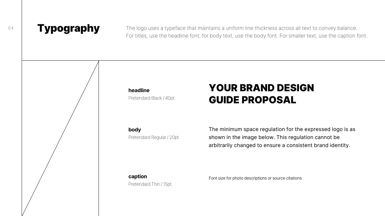 Black Modern Brand Guideline Presentation