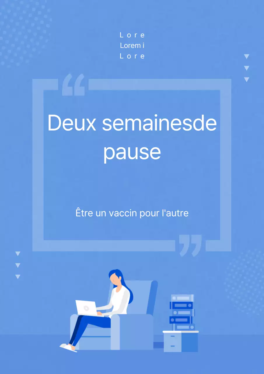 Annonces dans différentes situations avec des illustrations de la vie quotidienne des gens dans des couleurs calmes
