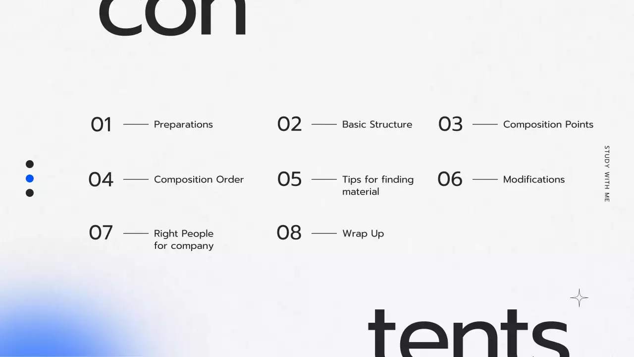 Presentasi Panduan Kuliah Modern Biru