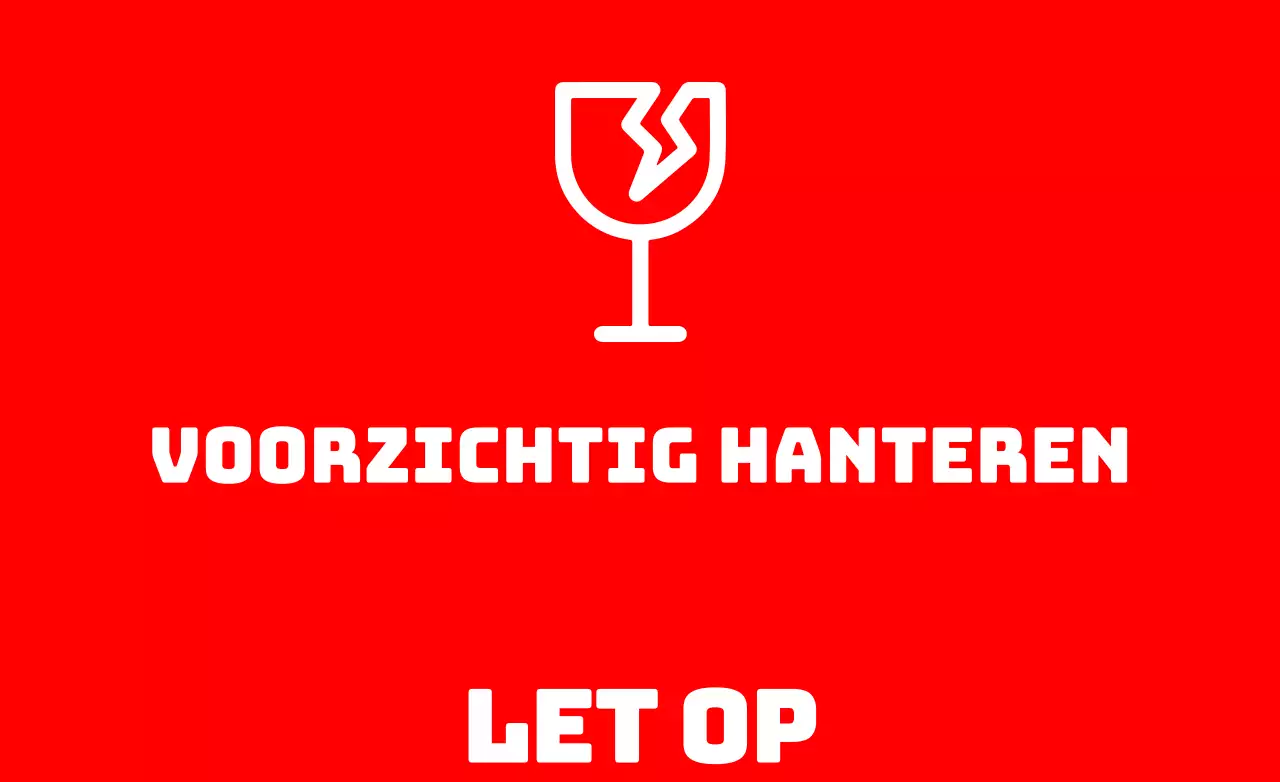 Voorzichtig hanteren