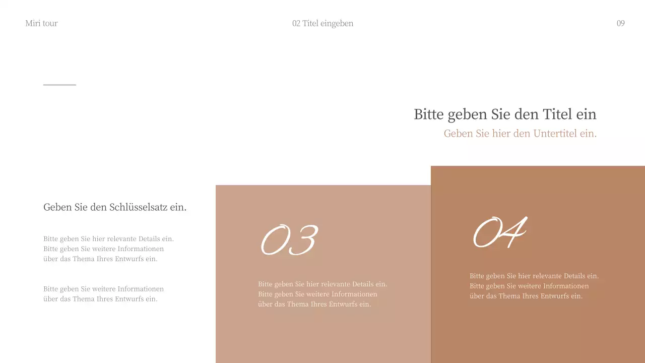 Präsentationen zum Thema Reisen