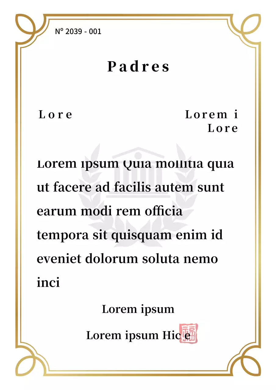 Tema por defecto con degradado dorado