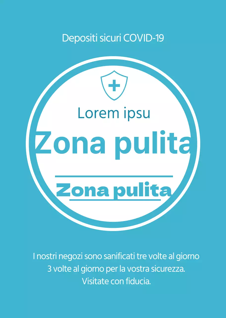 Guida ai negozi blu, puliti e sicuri