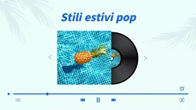 Una playlist di canzoni pop per l'estate