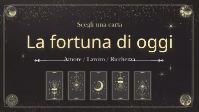 Lettura dei tarocchi per la seconda metà dell'anno in nero e beige