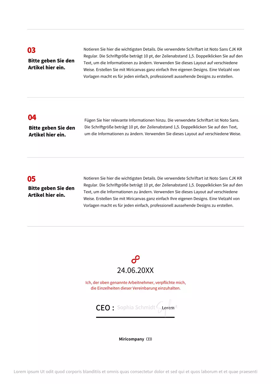Geschäftsgeheimnis mit einer einfachen roten Tabelle