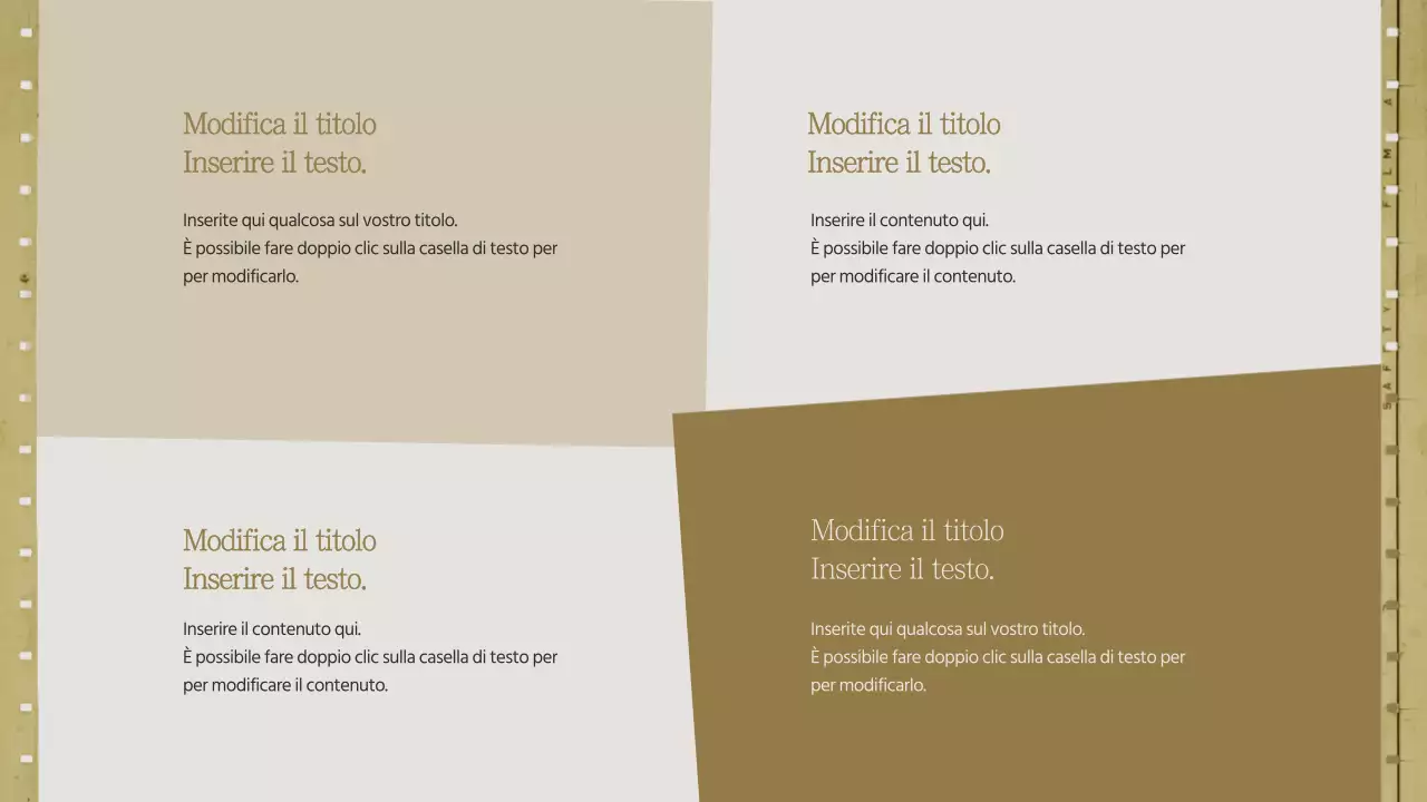 Grafico SWOT semplice con concetto autunnale