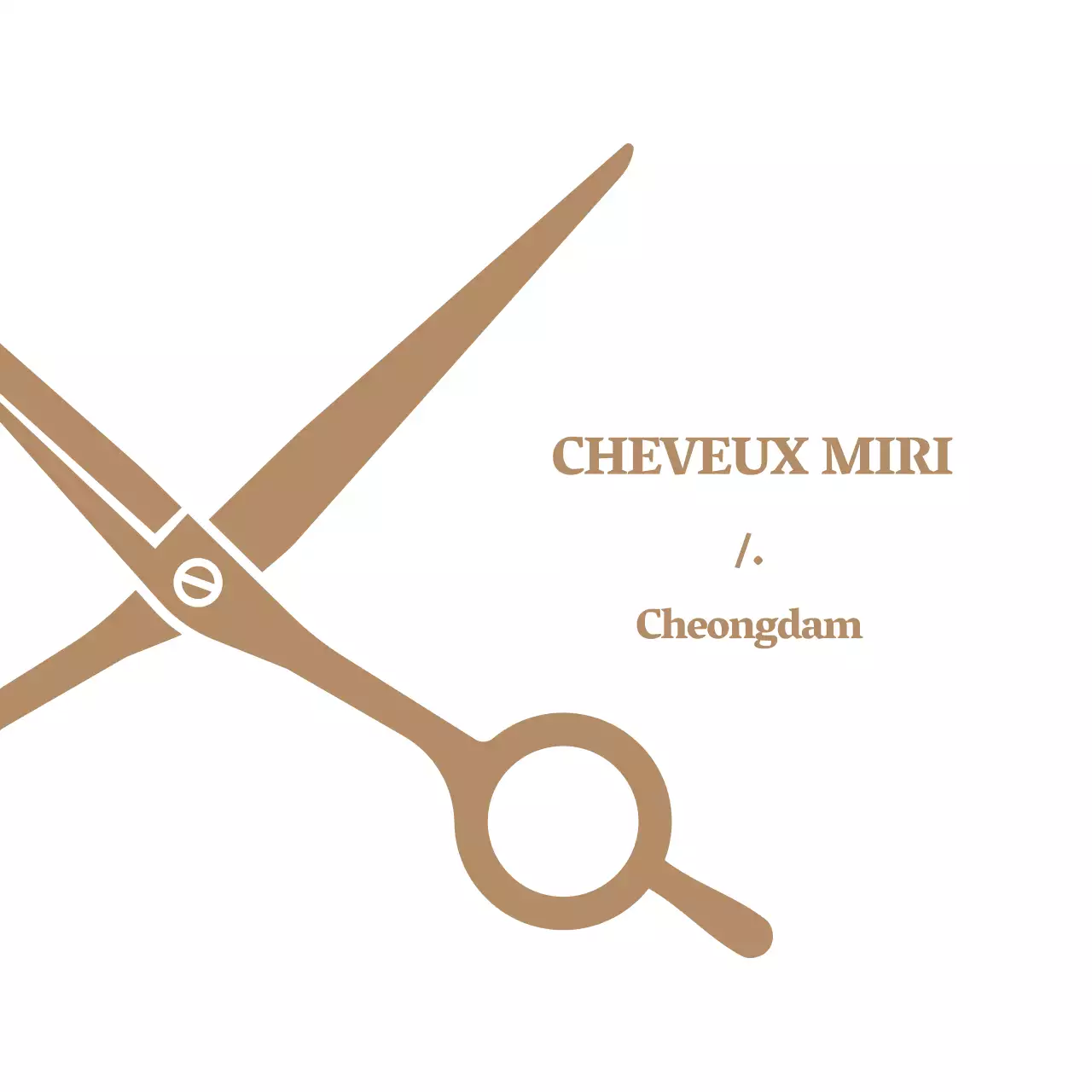 Salon de beauté stylisé