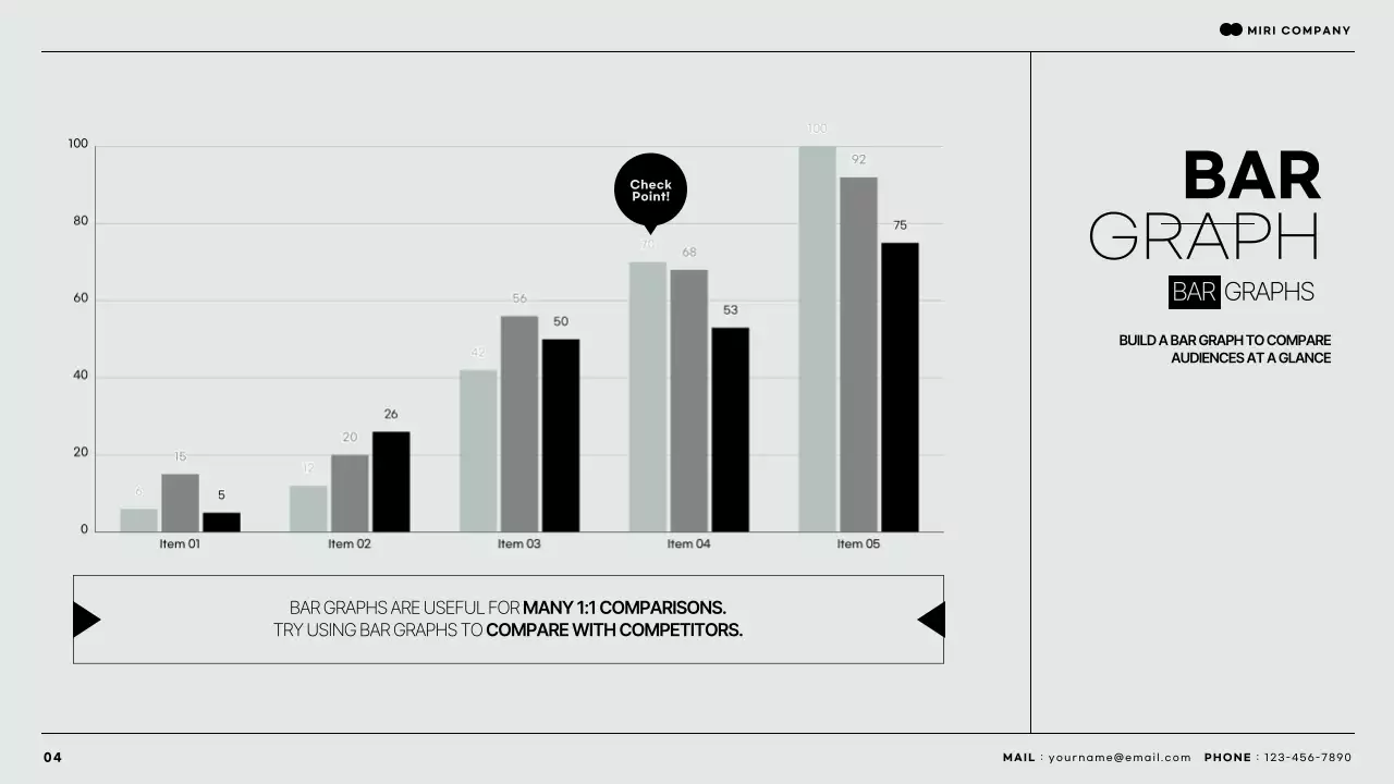 그레이 모던 비즈니스 프레젠테이션