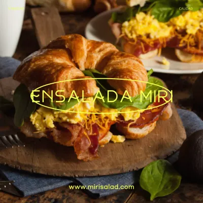 Imagen sándwich cuadrado