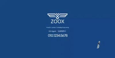 Blue Simple Autodealers Promotie