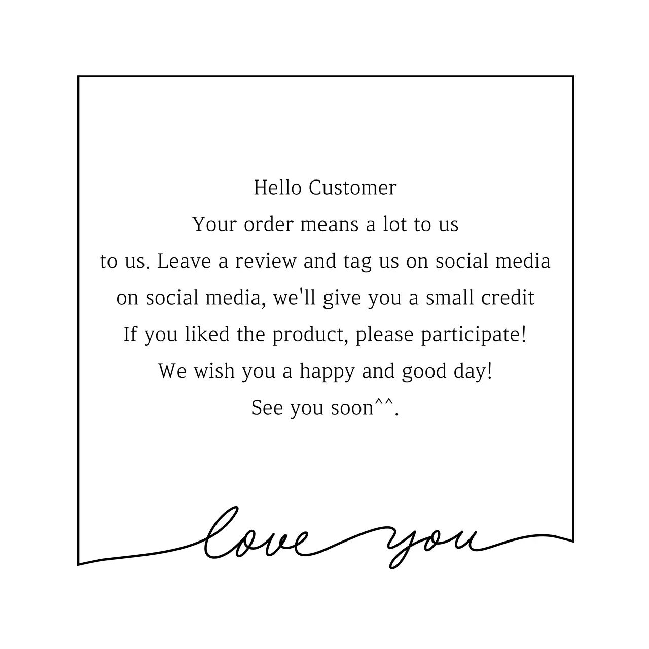 Pengiriman stiker pesan terima kasih