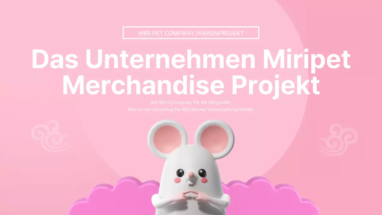 Rosa und weiße Warenpräsentation