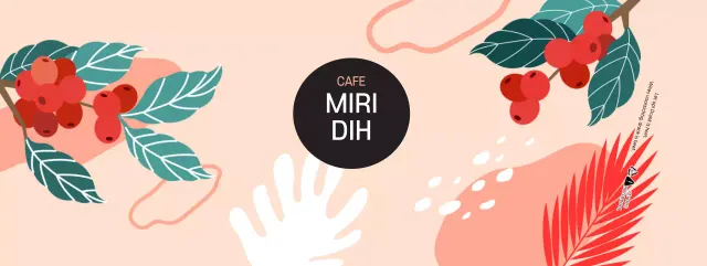 Kleurrijke en schattige koffie-illustraties voor bekerhouders in cafés