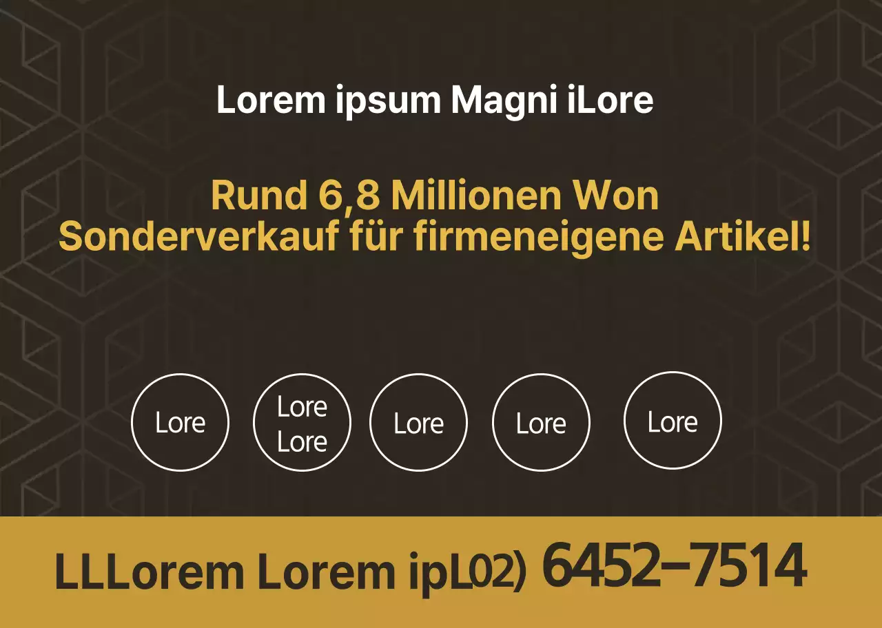 Werben Sie für Ihre Luxusimmobilie aus braunem Gold