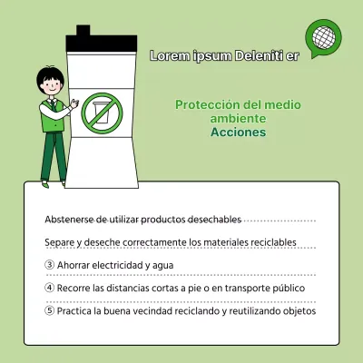 Cómo actuar en el Día Mundial del Medio Ambiente con un fondo verde