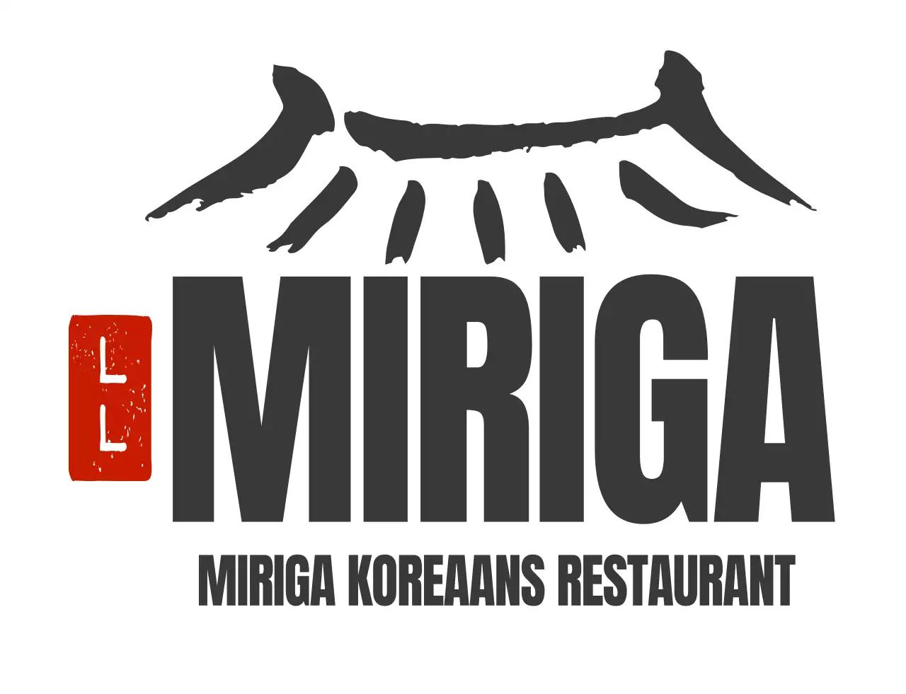 Schoon restaurant logo Koreaans restaurant t-shirt