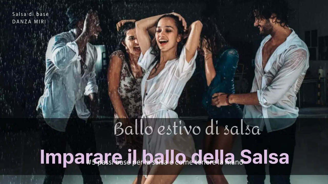 Imparare a ballare la salsa Summer Glamour Basic Step Dance Club
