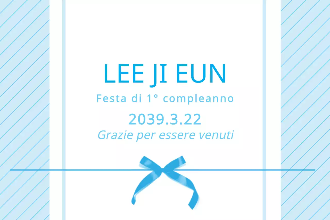 Festa di 1° compleanno