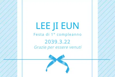 Festa di 1° compleanno