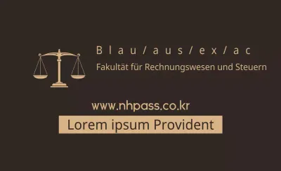 Fakultät für Rechnungswesen und Steuern