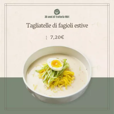 Striscione quadrato estivo in colori tenui