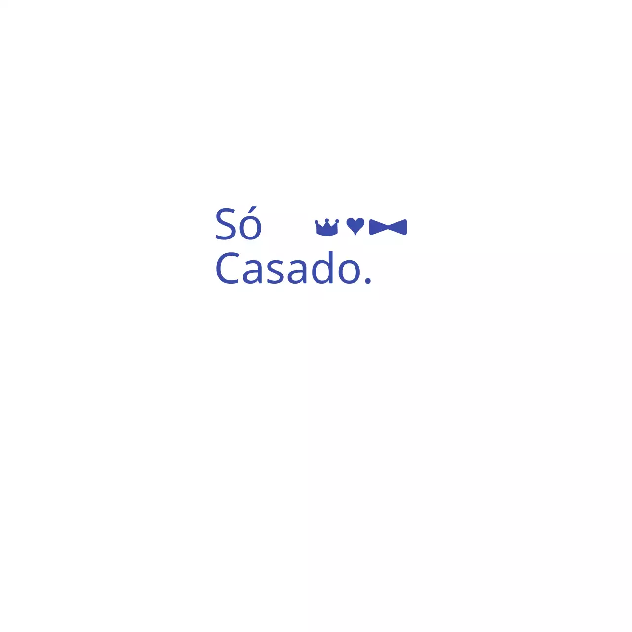 Acabado de casar. 냅킨