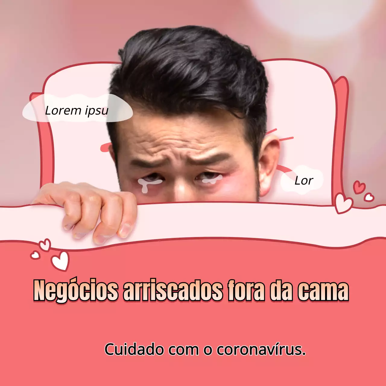 MMS de saudação cor-de-rosa, com tema de garrafa de grau B, com um esquema de cores cor-de-rosa