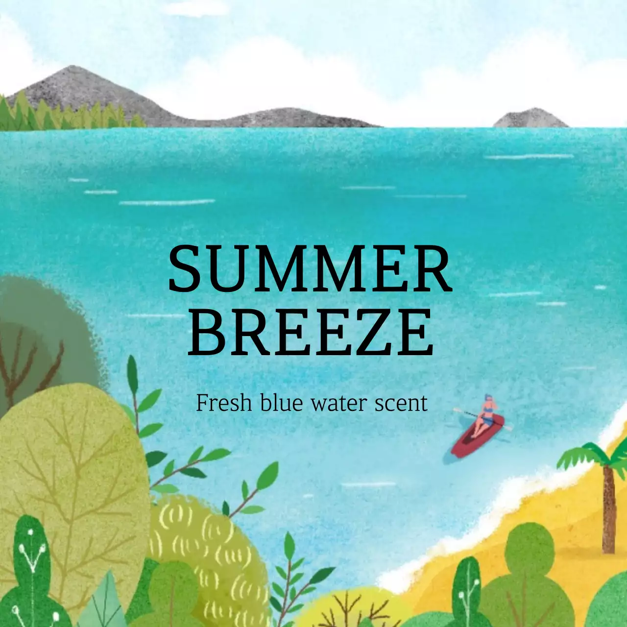 Penyebar aroma musim panas