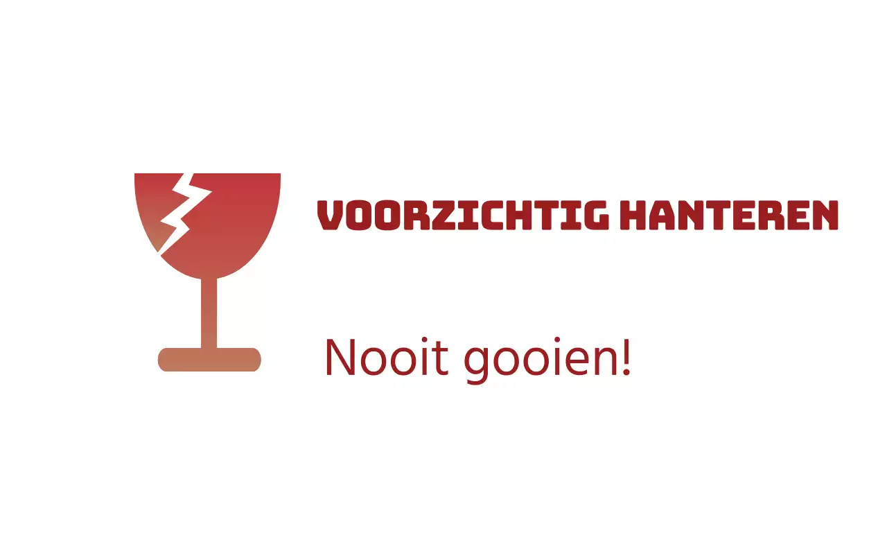 Voorzichtig hanteren