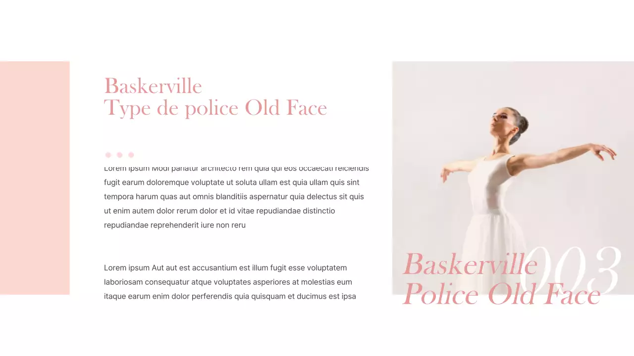 Présentations féminines