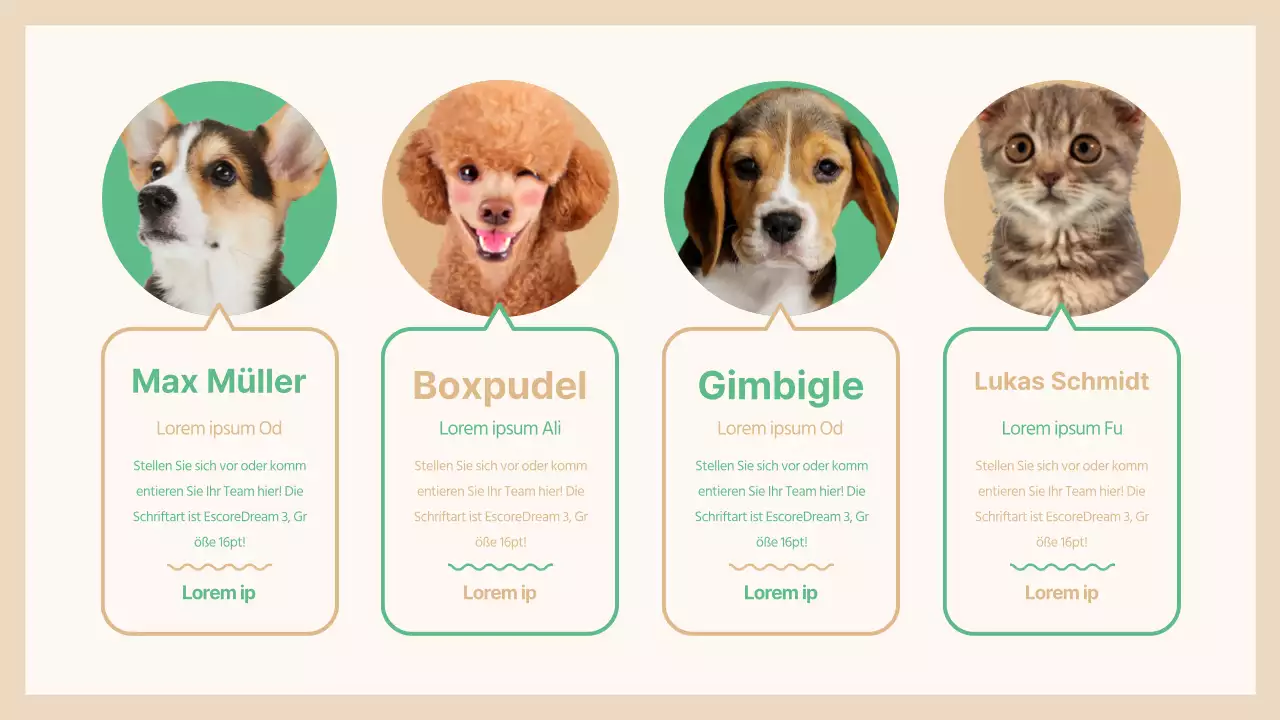 Niedliche Infografik zur Erklärung der grünen und braunen Agenda