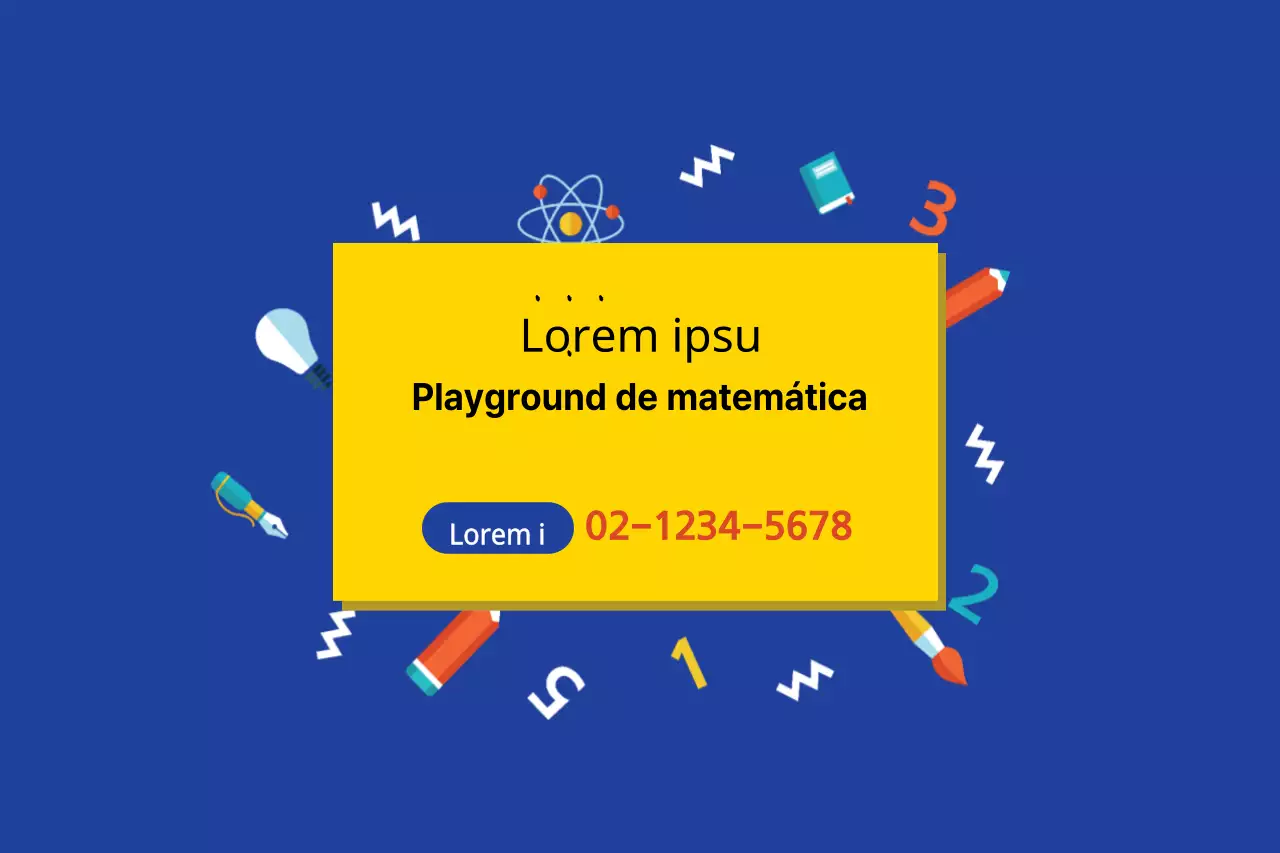 Parque infantil da matemática
