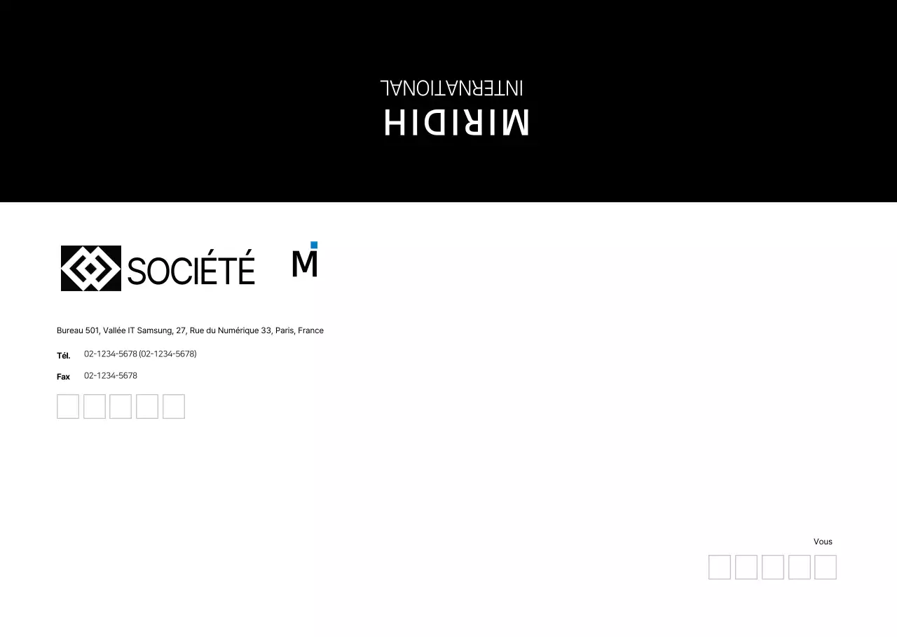 Enveloppes de billets d'entreprise noires, simples et modernes