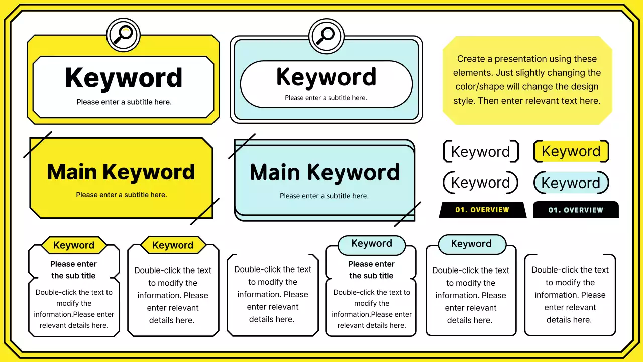 Yellow Modern Guide Presentation