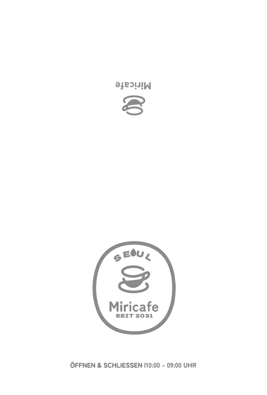 Gestempelte Postkarte für graues gemütliches Cafe Briefmarken