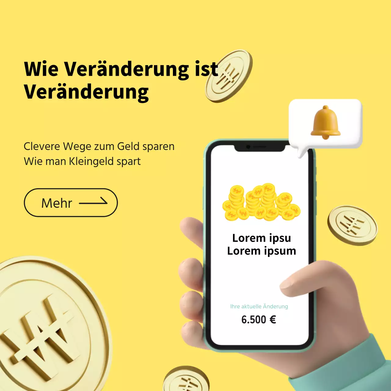 Gelb, minimalistische Einsparungen verwandte Beiträge