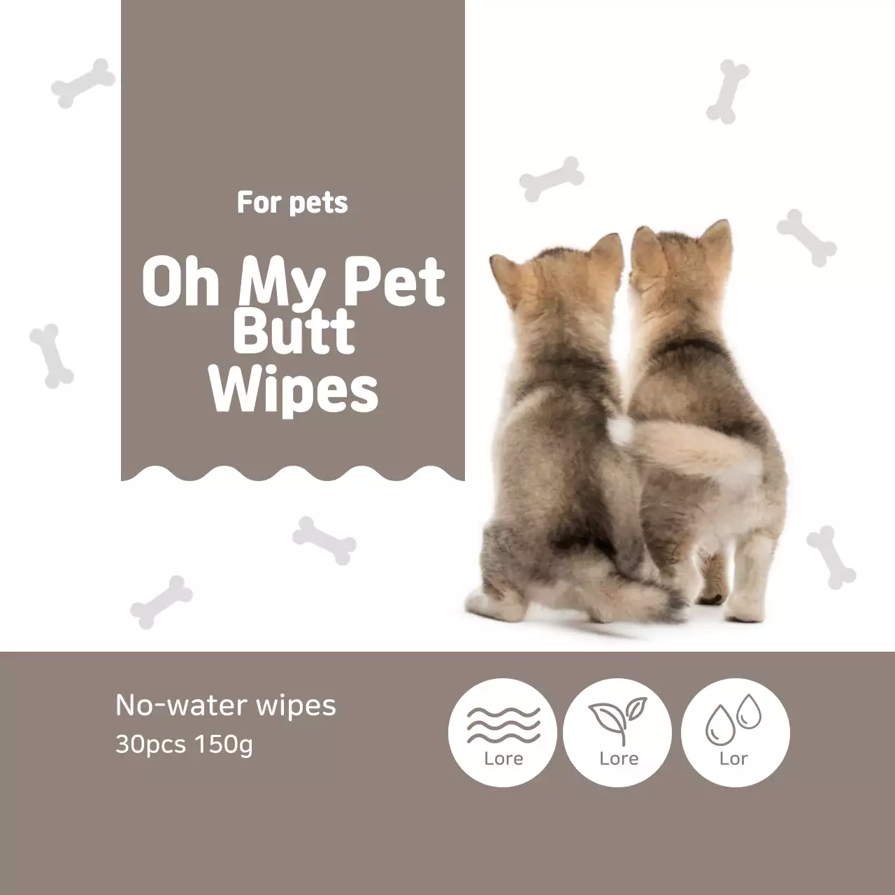 Label Tisu Bokong Lucu Sorrel