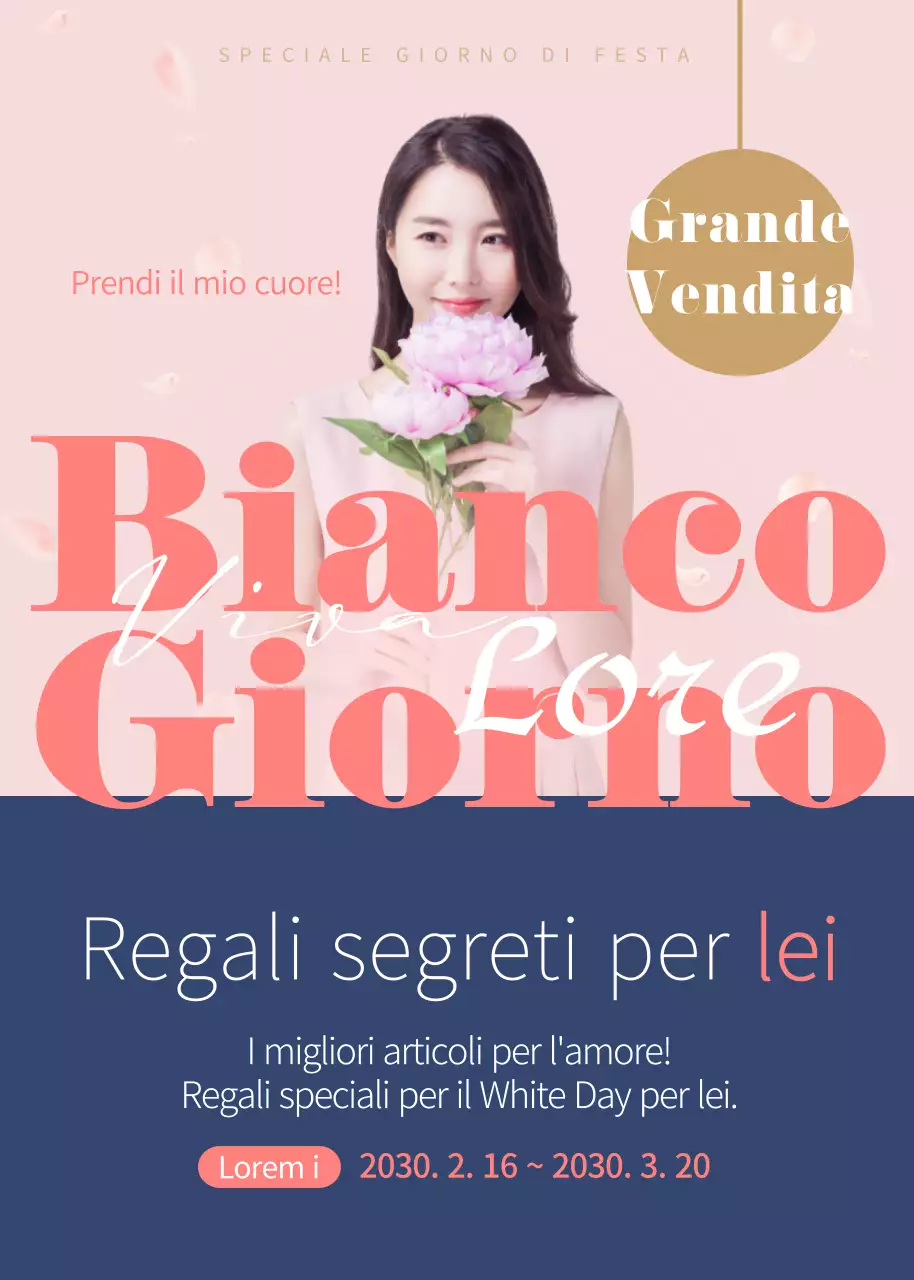 Saldi per il White Day a Epcot Point Colours (evento popup)