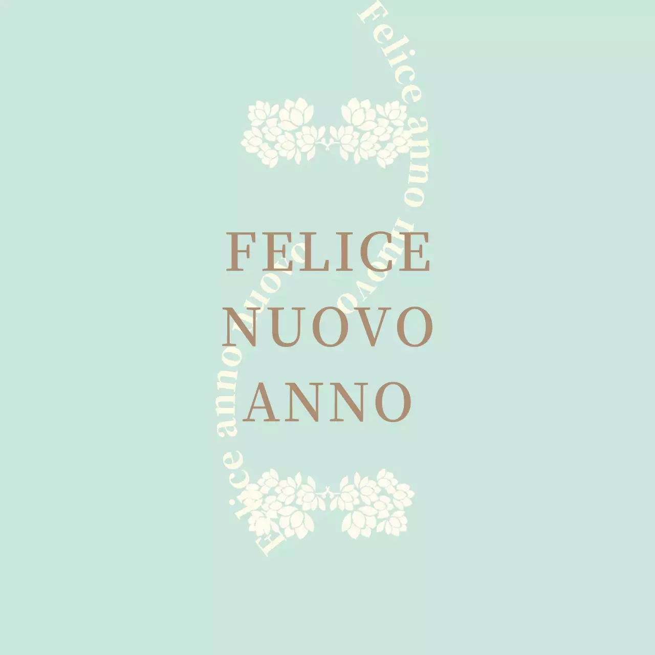 Etichetta regalo tradizionale con illustrazione blu