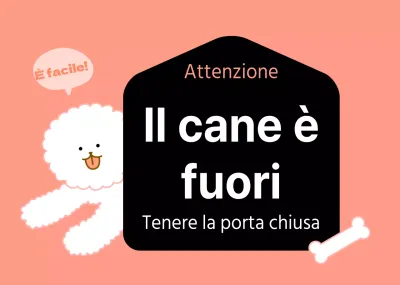 Cucciolo Attenzione Camagnet