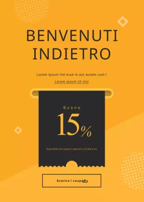 Ottenere il 15% di sconto con il Coupon